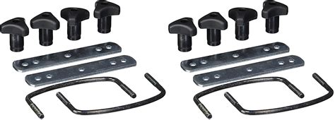 The crossbar <strong>mounting hardware</strong> has extra wide crossbar attachments to accommodate a wide range of crossbar shapes and sizes. . Thule cargo box mounting hardware